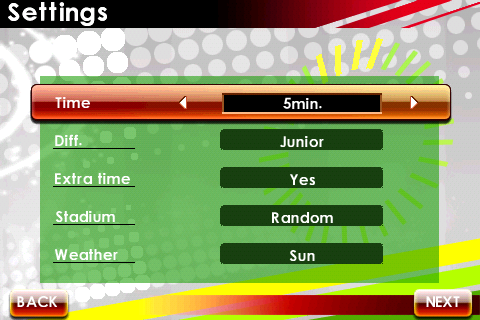 Real Soccer 2009 screenshot 3 for Nintendo DS